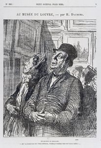 En el Louvre, un aficionado dominical, de 